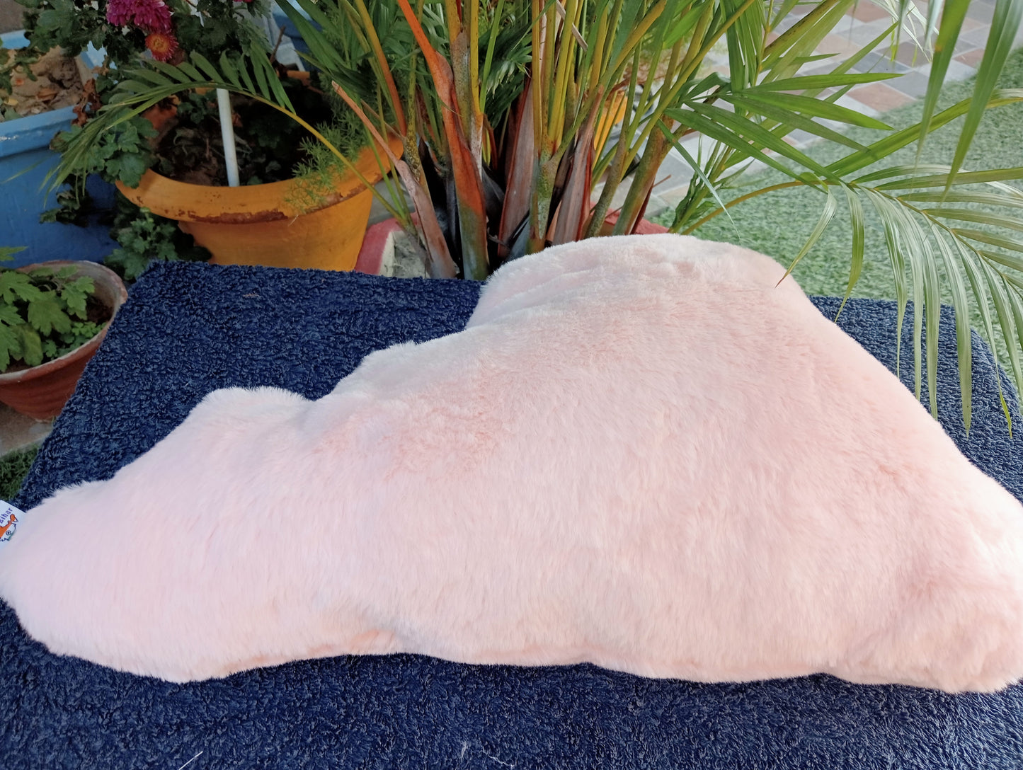 WINKING PINK CLOUD SOFT TOY