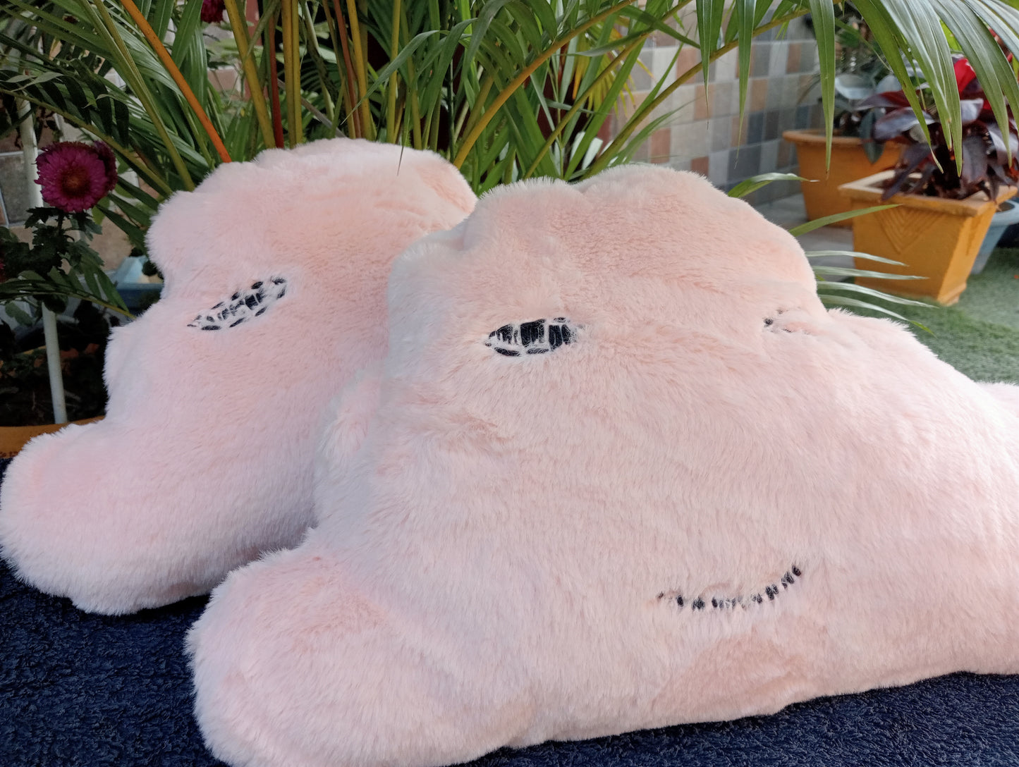 WINKING PINK CLOUD SOFT TOY