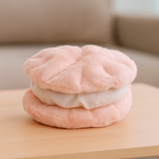 Cream Biscuit Cushion