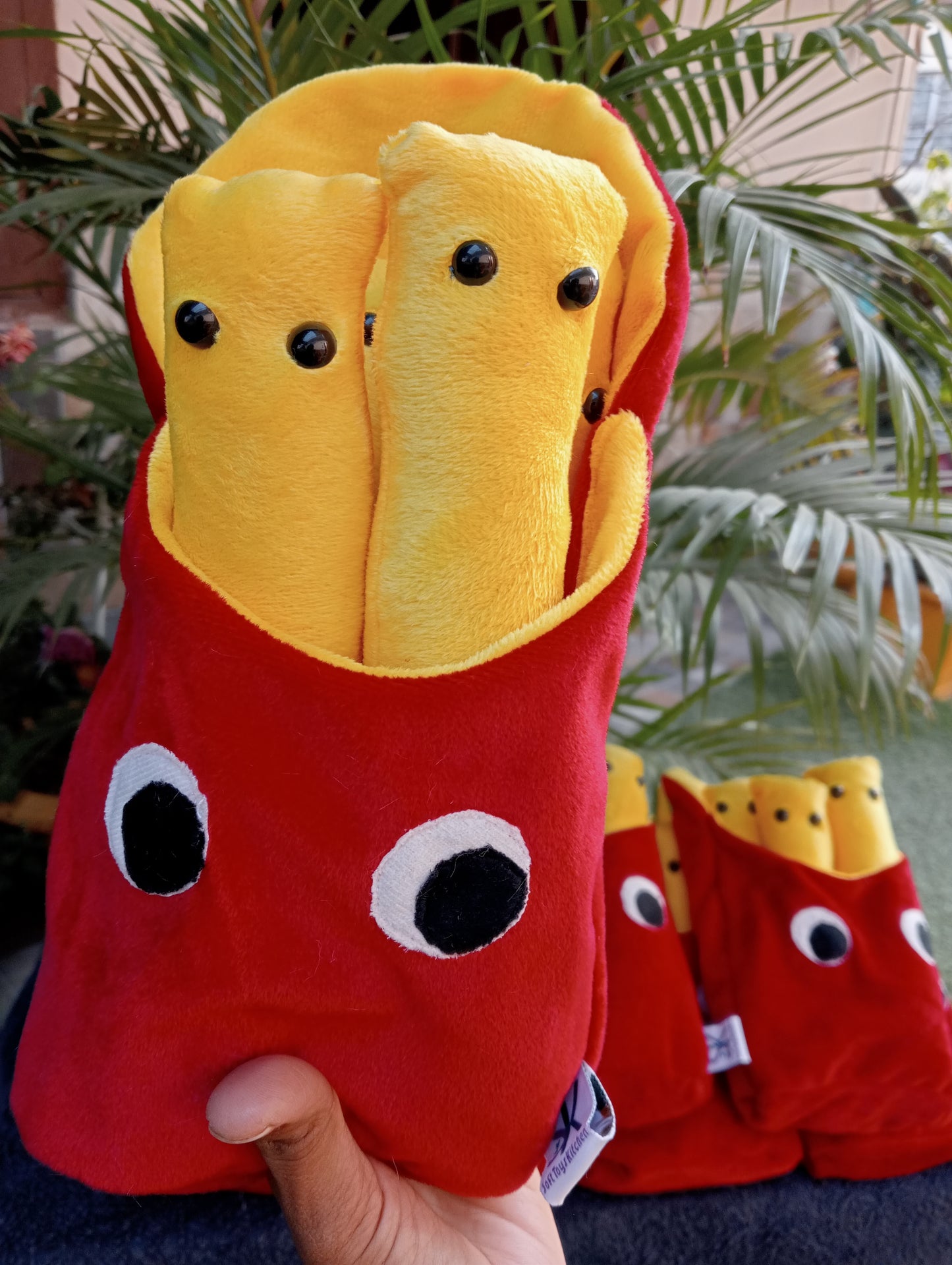 French Fries Soft Toy