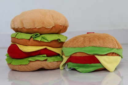 Burger  Plushy Soft Toy