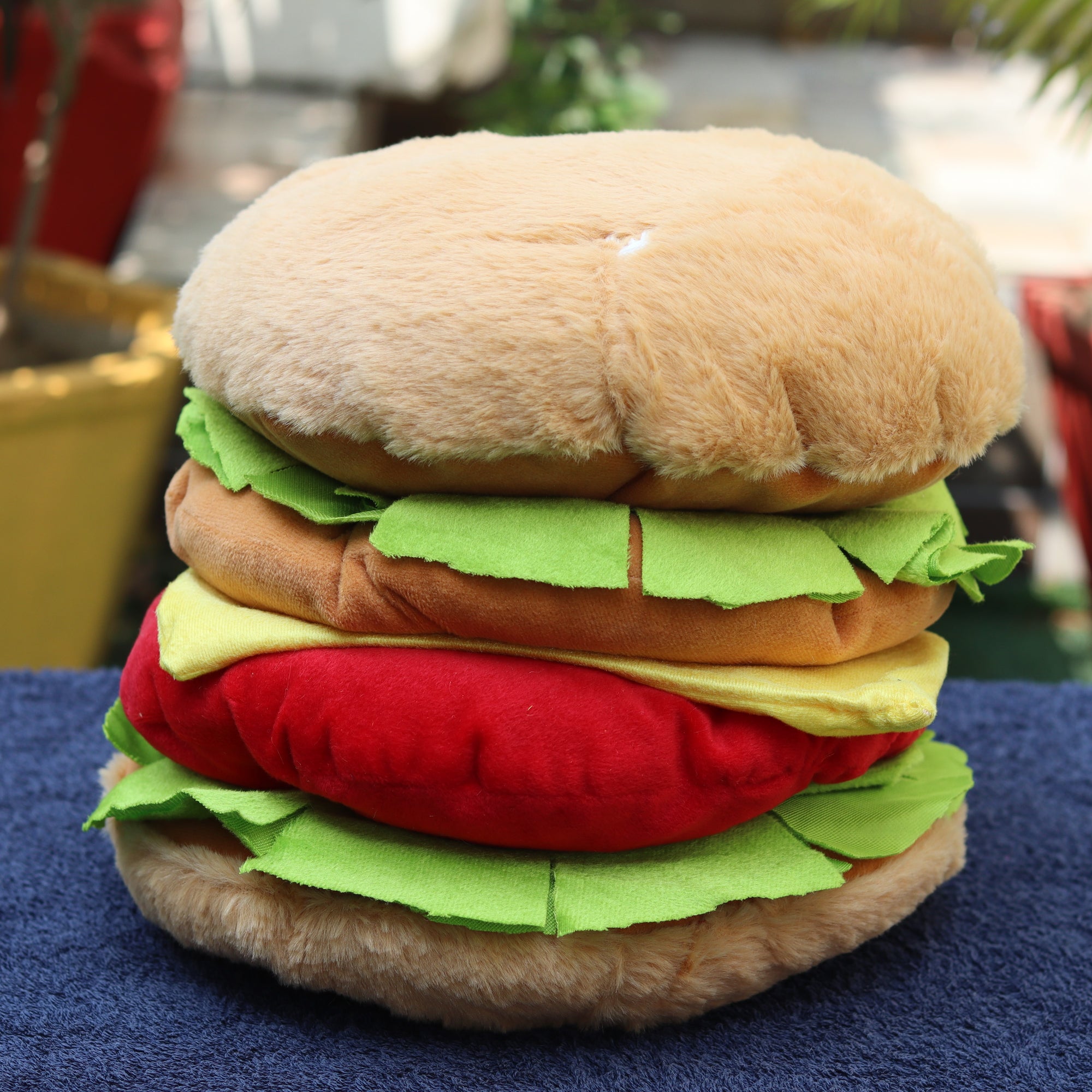 Burger  Plushy Soft Toy